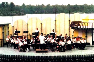 Meadowvale Concert Band (now Mississauga Pops Concert Band) at Gravenhurst